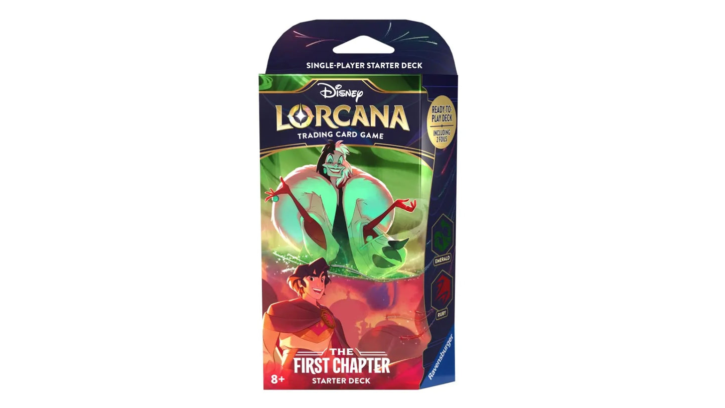 Disney Lorcana - The First Chapter - Emerald and Ruby Deck (ENG)
