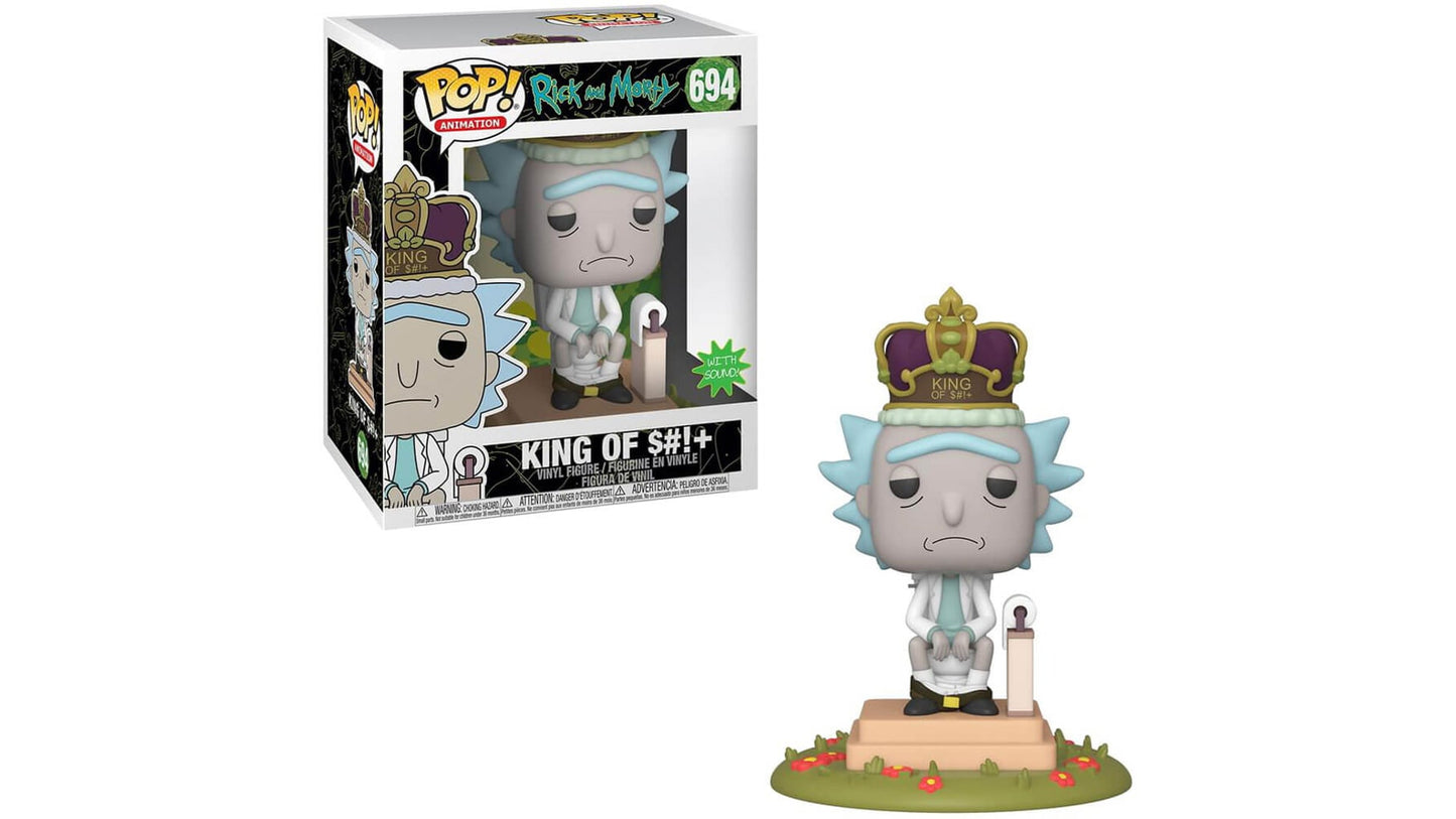 Rick and Morty - King of $#!+ #694 POP! Vinyl Figur