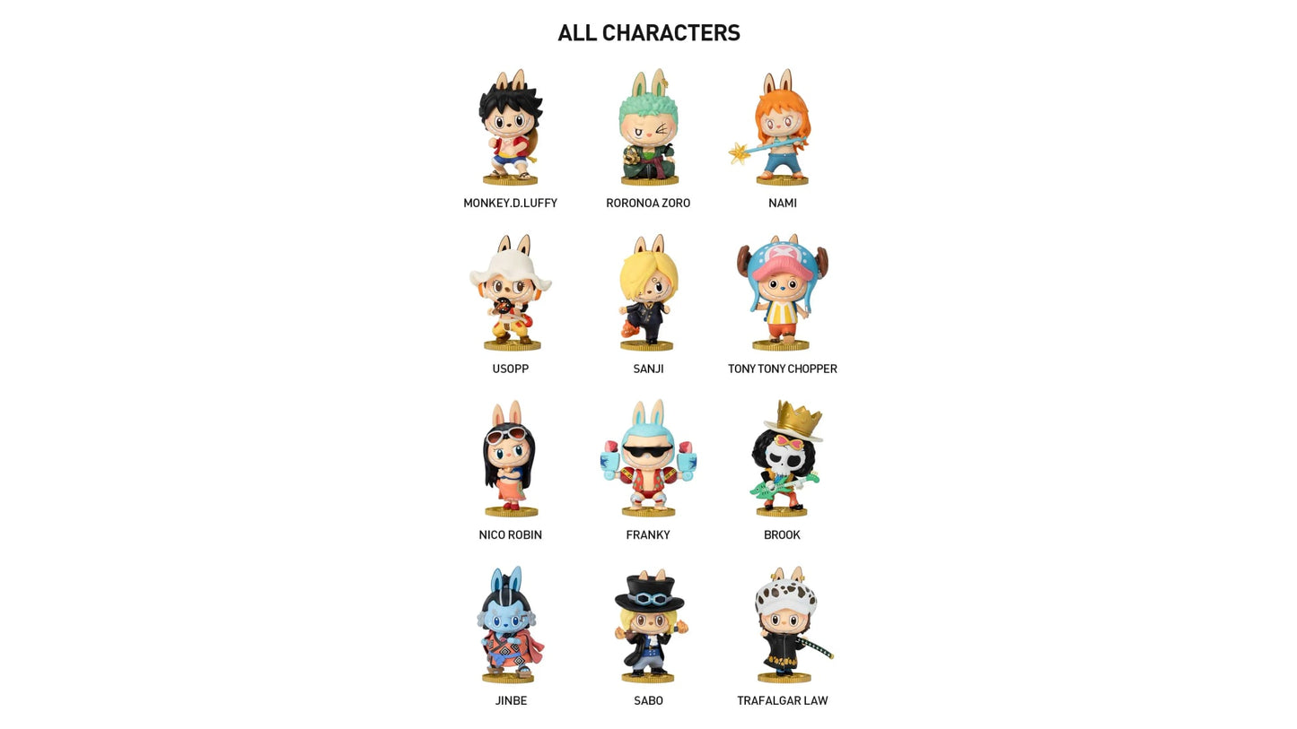POP Mart THE MONSTERS - One Piece Series Blind Box Labubu