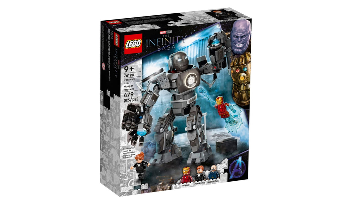 Lego Marvel (76190) – Iron Man: Iron Monger Verwüstung