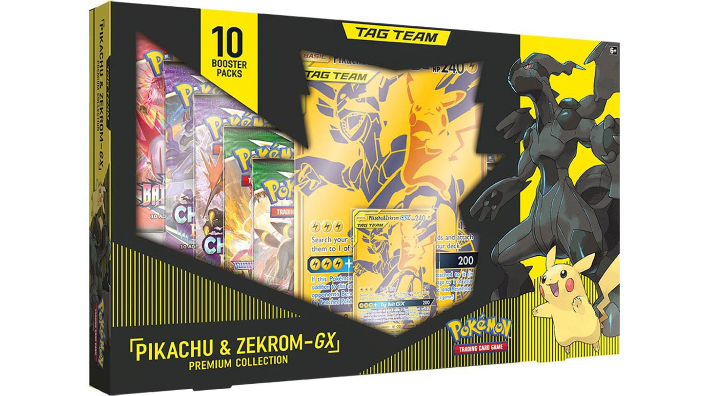 Tag Team Pikachu & Zekrom GX Premium Kollektion (ENG)