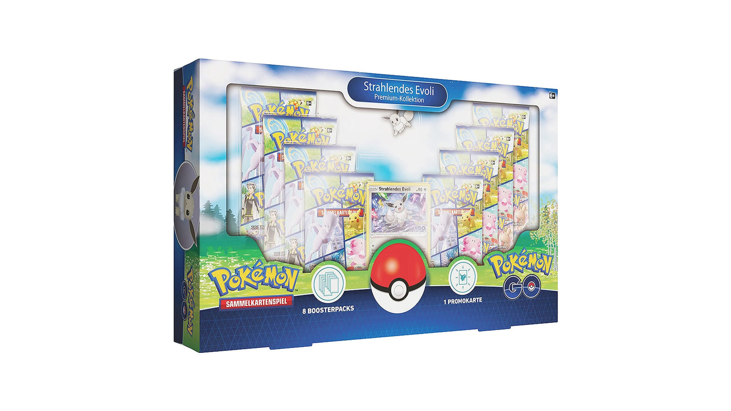 Pokemon GO - Strahlendes Evoli - Premium Kollektion (DEU)