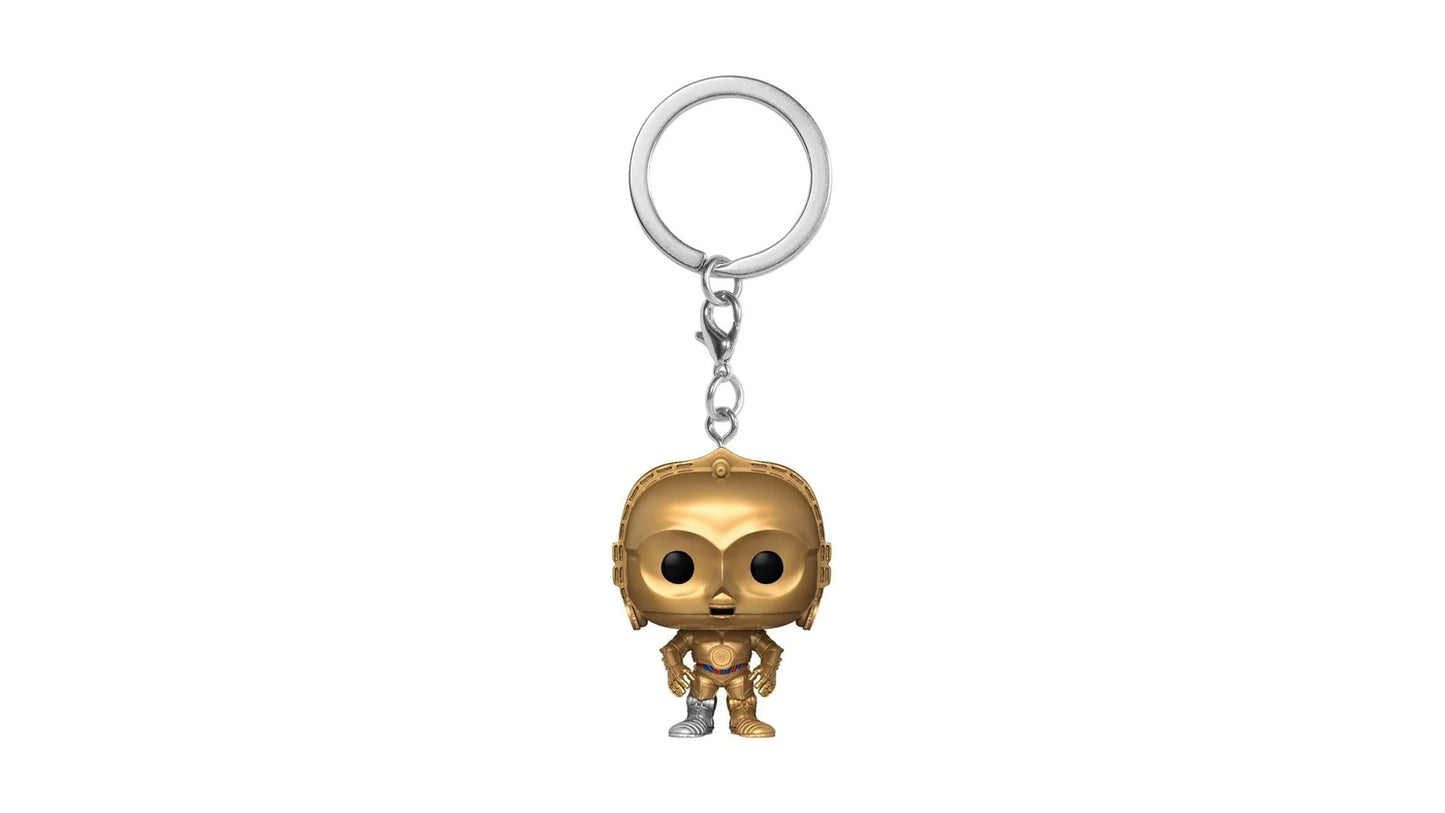 Star Wars - C- 3PO - Pocket POP 4cm Schlüsselanhänger