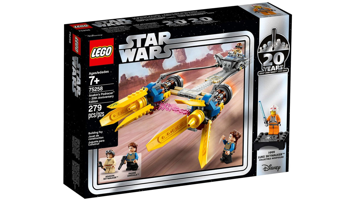 Star Wars LEGO Anakin's Podracer – 20 Jahre LEGO #75258