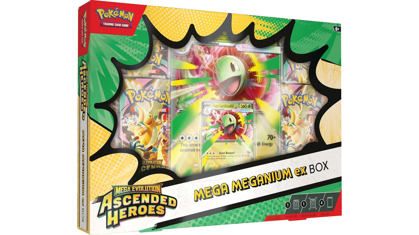 Pokemon Ascended Heroes Mega Meganium ex Box (ENG)