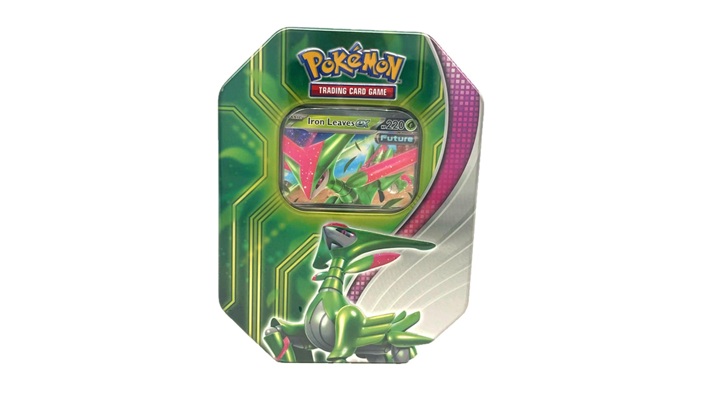 Pokemon TCG: Paradox Clash - Tin Box Iron Leaves ex (ENG)