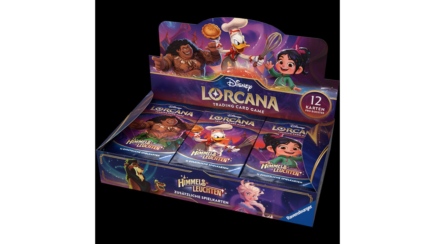 Disney Lorcana: Himmelsleuchten - Display mit 24 Booster Packs (DE)