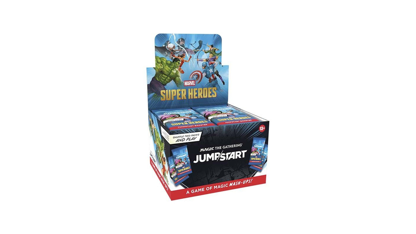Magic: The Gathering Marvel Super Heroes Jumpstart Booster Display (ENG)