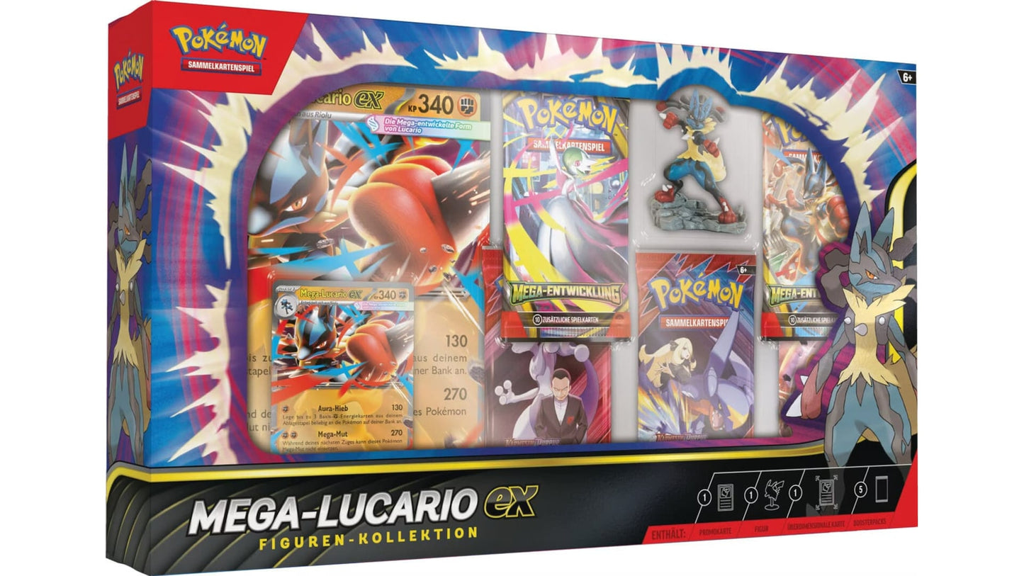 Pokemon Mega Lucario ex Figuren-Kollektion (DE)