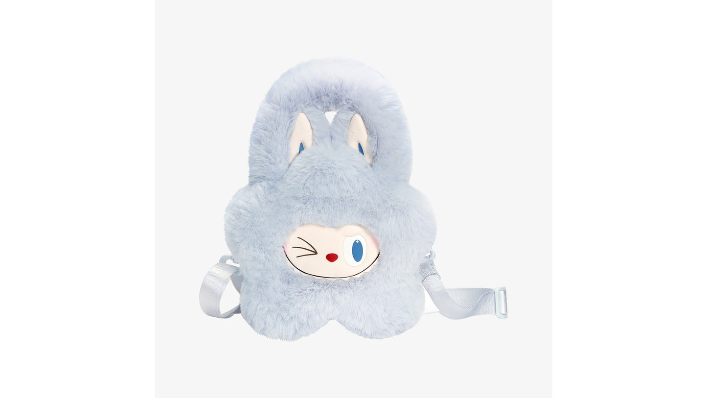 POP MART The Monsters Classic Series: Plush Flower Bag Blau