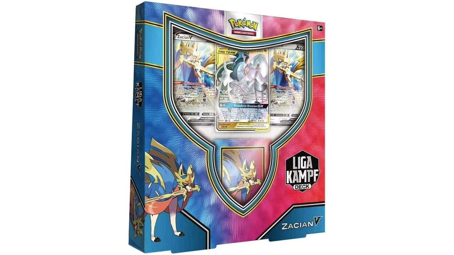Pokemon Liga Kampfdeck Zacian V (DE)