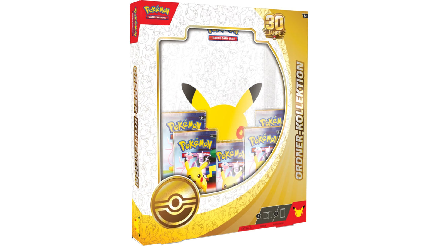 Pokemon 30 Jahre Ordner-Kollektion (DE)
