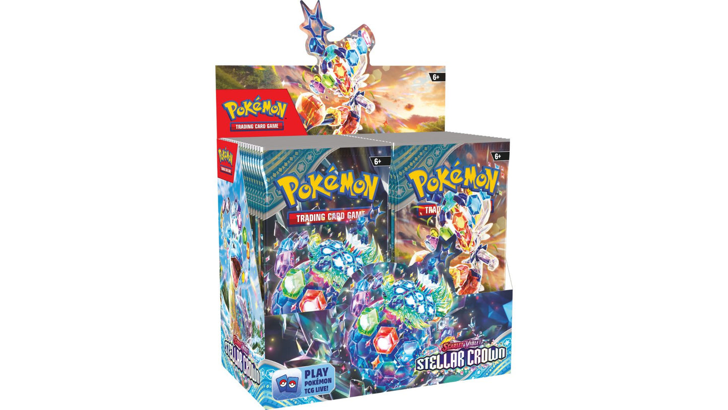 Pokemon Stellar Crown Display (EN)
