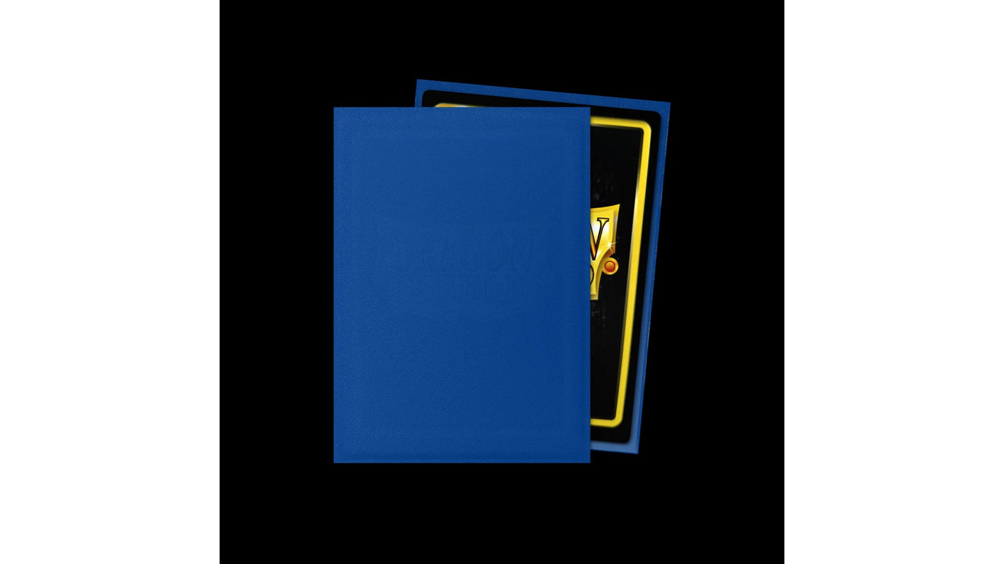 Dragon Shield - Standard Size Sleeves - Blue Matte (100 Sleeves)