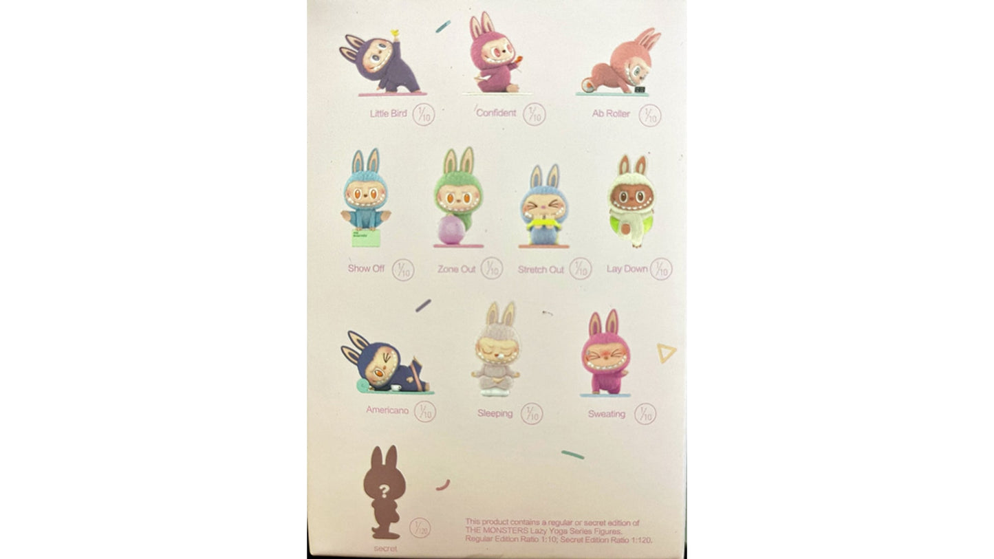 POP Mart THE MONSTERS - Lazy Yoga Series Figures