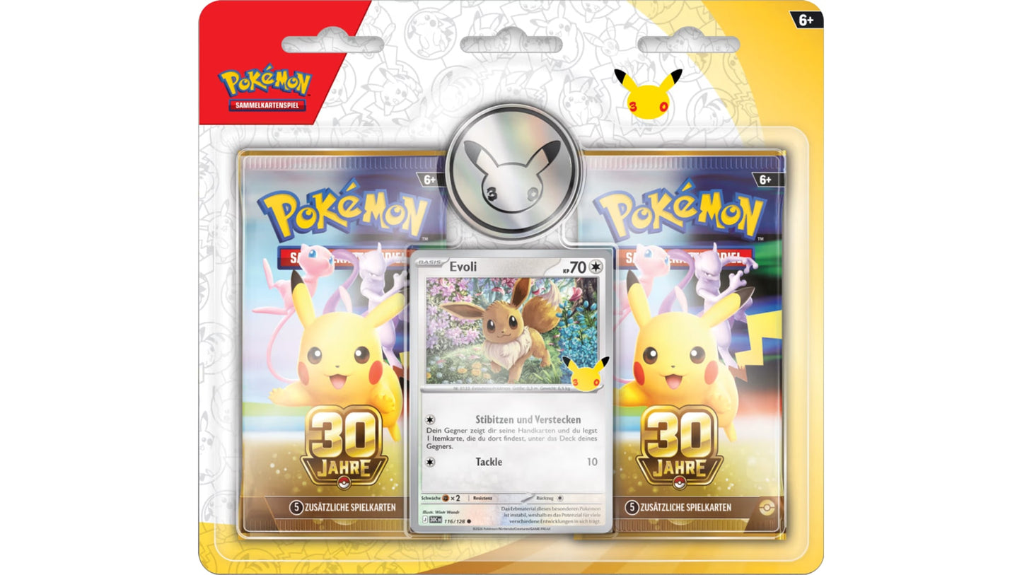Pokemon 2er-Pack-Blister 30 Jahre (DE)
