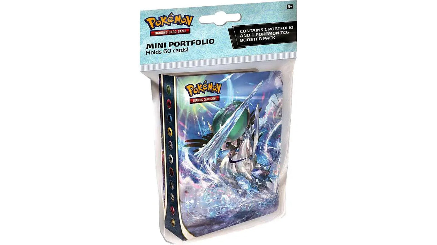 Pokemon Chilling Reign Mini Portfolio English