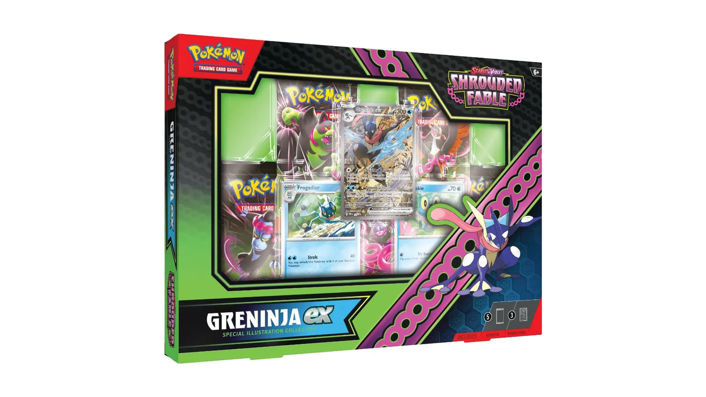 Scarlet & Violet: Shrouded Fable - Greninja ex - Special Illustration Collection (ENG)