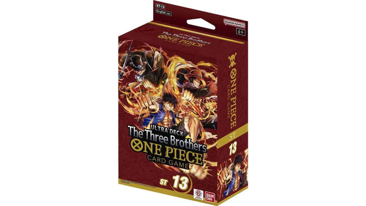 One Piece Card Game ST-13 The Three Brothers Ultra Deck Englisch