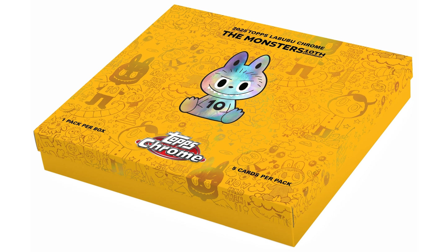 Topps Chrome Labubu 10th Anniversary