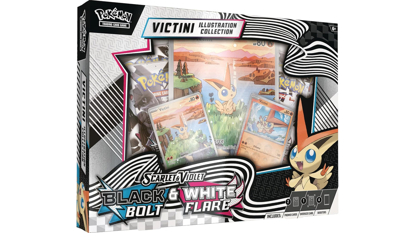 Pokemon Victini Illustration Collection Black Bolt & White Flare (ENG)