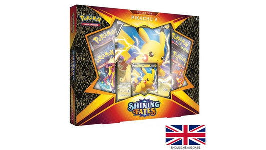 Shining Fates - Pikachu V Collection Box, englische Ausgabe