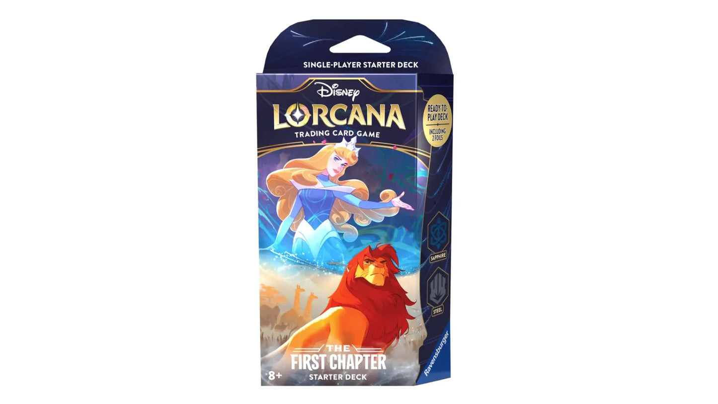 Disney Lorcana - The First Chapter - Sapphire and Steel Deck (ENG)