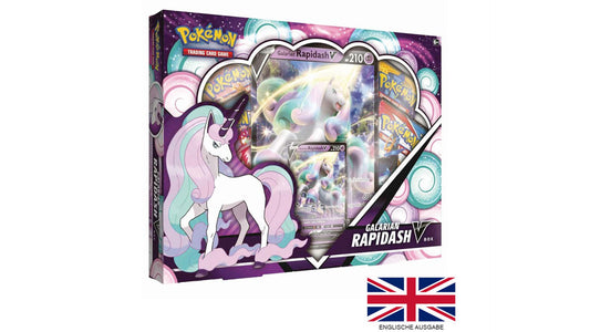 Galarian - Rapidash V Box, englische Ausgabe