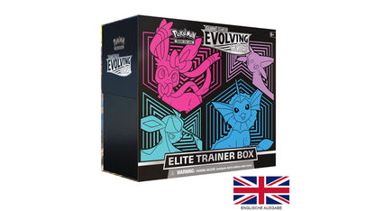 Evolving Skies - Elite Trainer Box (Pink/Blue) (ENG) B-Ware