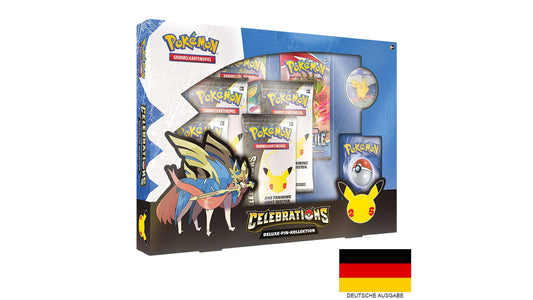 Pokemon Celebrations - Deluxe Pin Kollektion, deutsche Ausgabe