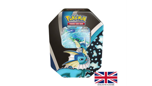 Eevee Evolutions - Vaporeon Tin Box, englische Ausgabe