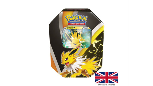 Eevee Evolutions - Jolteon Tin Box, englische Ausgabe