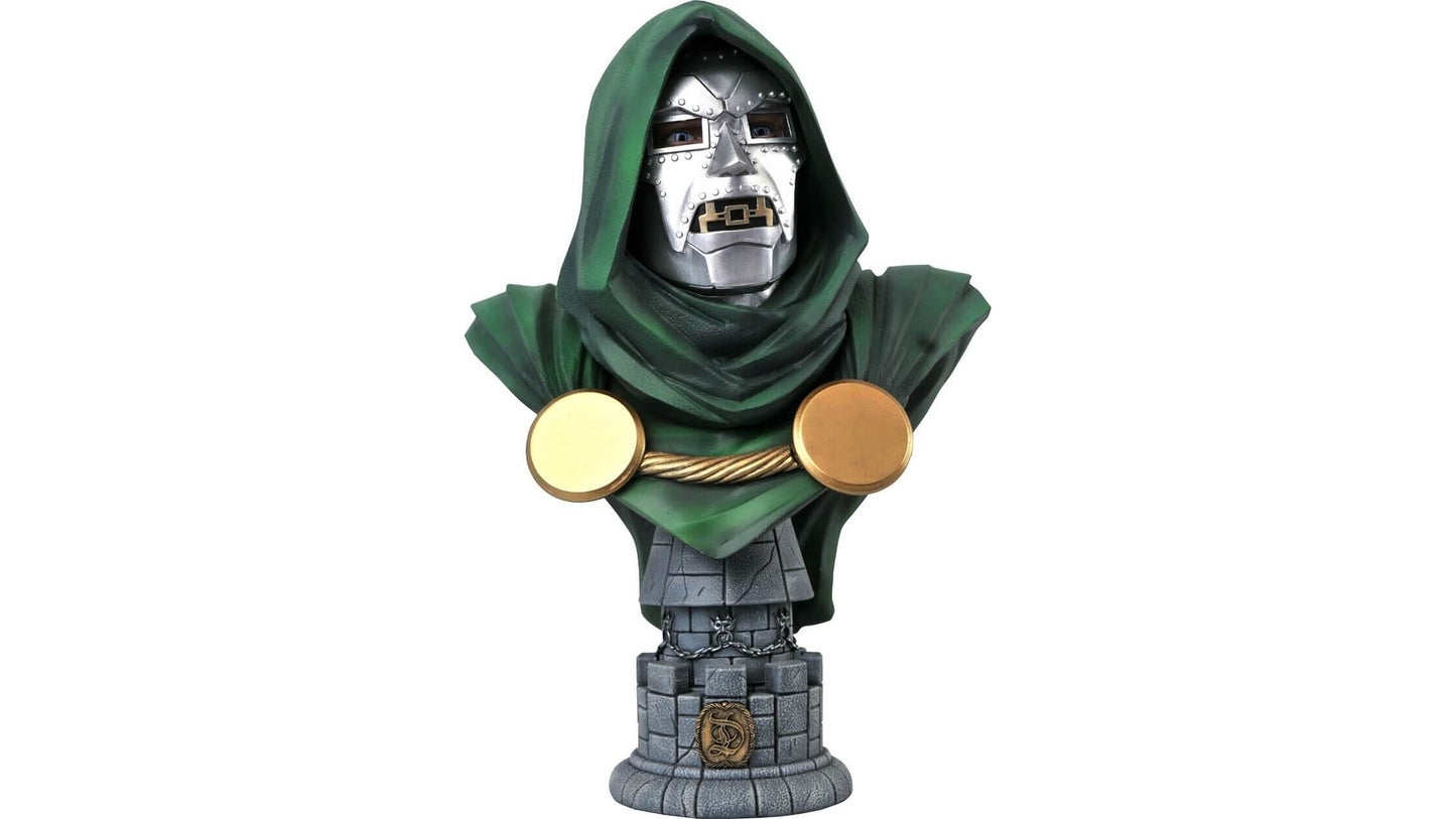 Marvel Legends in 3D Dr. Doom 1/2 Büste