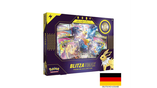 Pokemon Blitza VMAX - Premium-Kollektion, deutsche Ausgabe