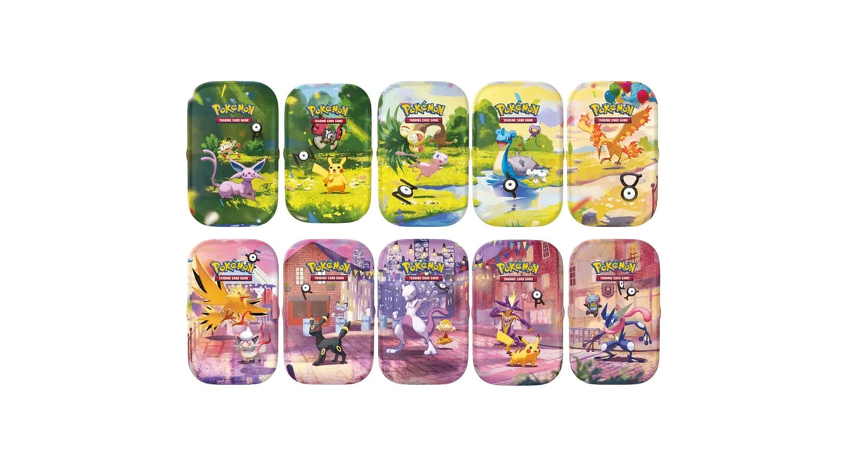 Pokemon 30 Jahre Mini Tin DE – Zufällige Auswahl