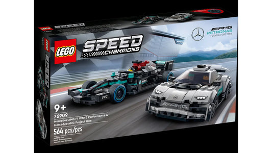Lego Mercedes-AMG F1 W12 E Performance & Mercedes-AMG Project One (76909) - Speed Champions
