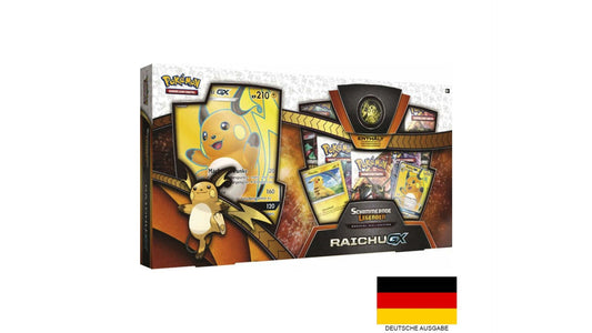 Schimmernde Legenden - Raichu-GX Kollektion, deutsche Ausgabe