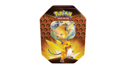 Hidden Fates - Raichu GX Tin Box, englische Ausgabe