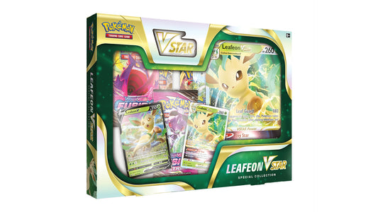 Pokemon Leafeon VSTAR Kollektion, englische Ausgabe