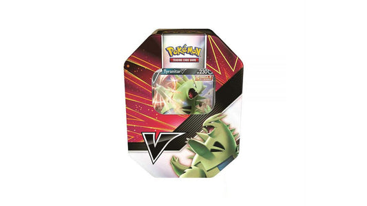 V Strikers - Tyranitar V Tin Box, englische Ausgabe