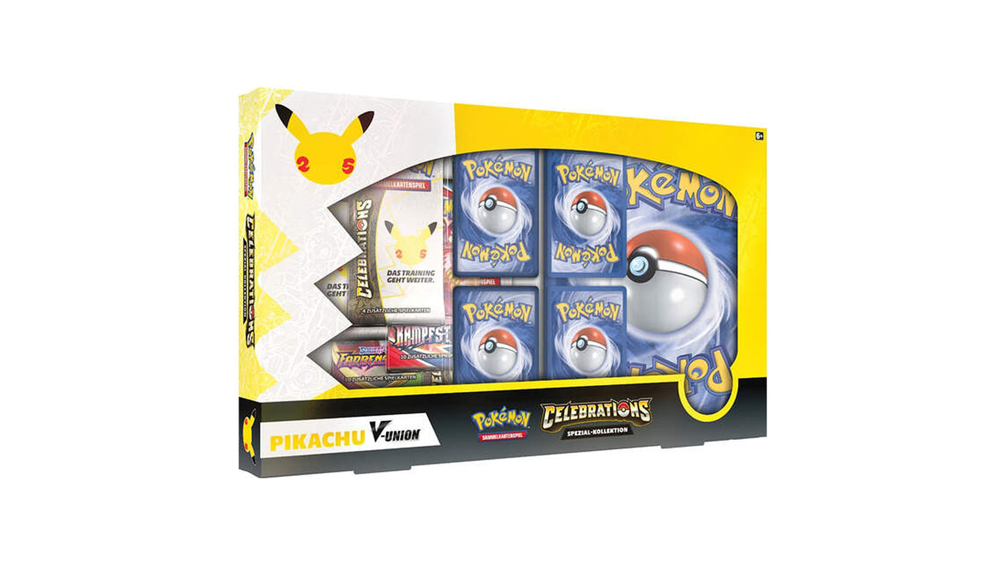 Pokemon Celebrations - Pikachu V-Union Kollektion (DEU)