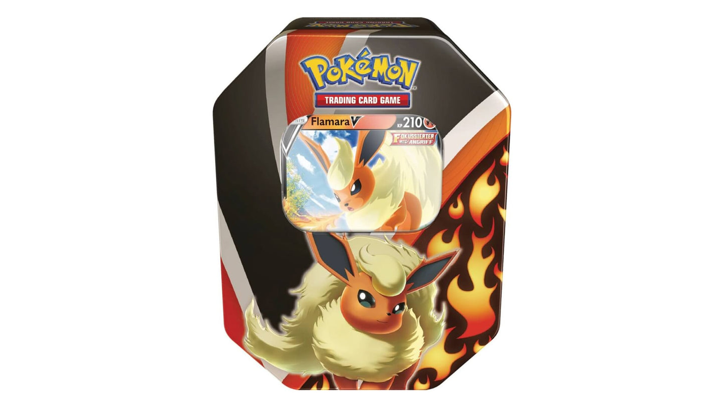 Evoli Evolutions - Flamara Tin Box (DEU)