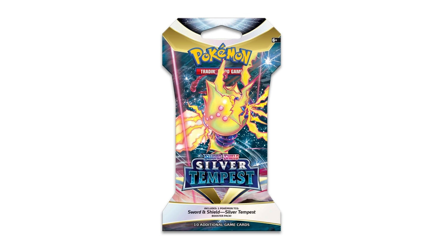 Silver Tempest - Sleeved Booster (ENG)