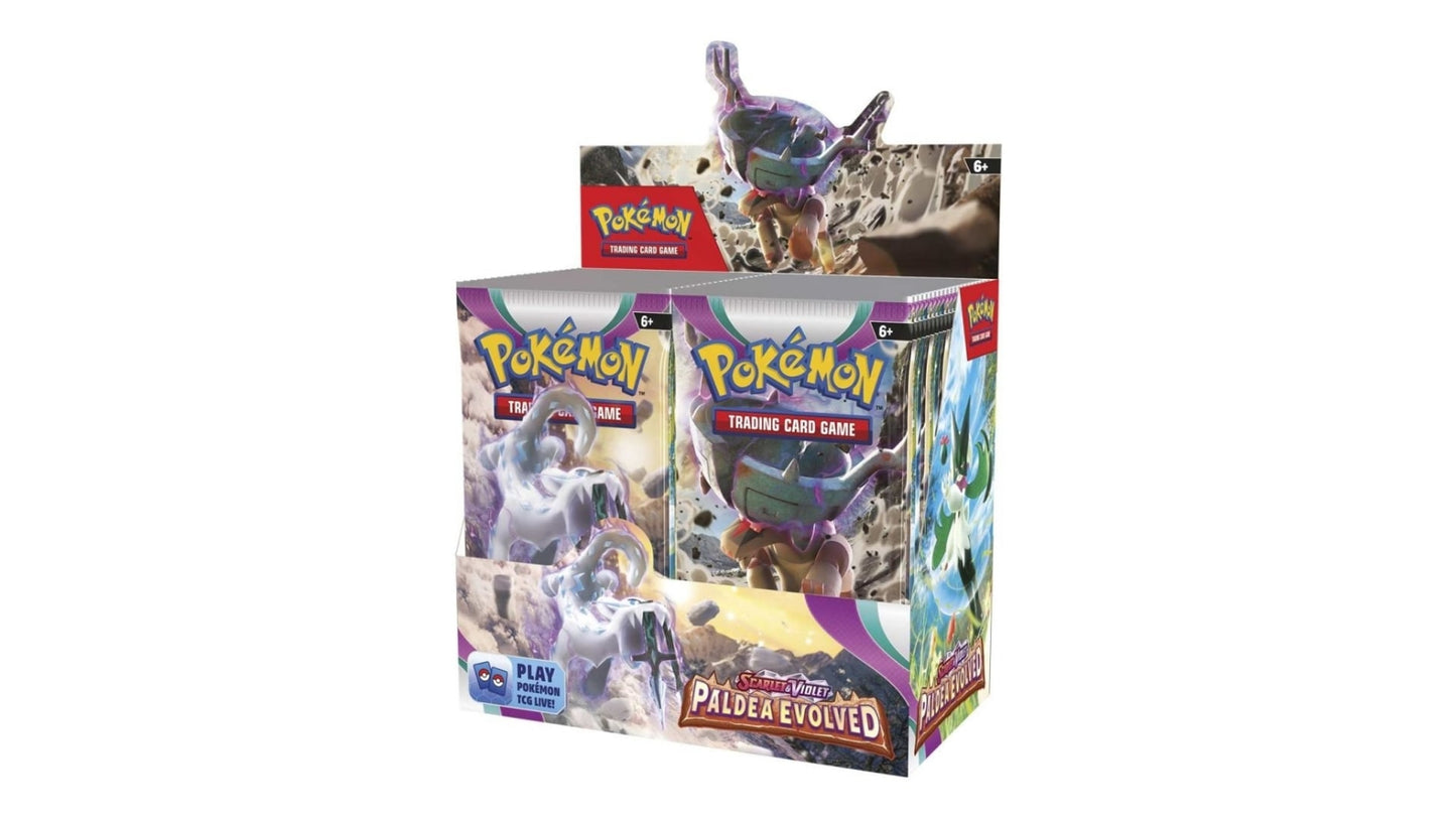 Pokemon Paldea Evolved Display (ENG)