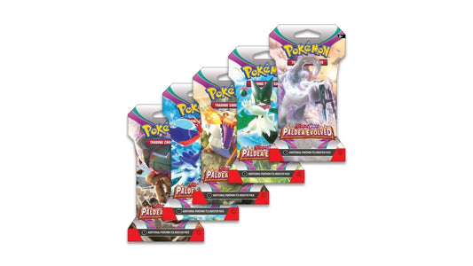 Paldea Evolved - Sleeved Booster, englische Ausgabe
