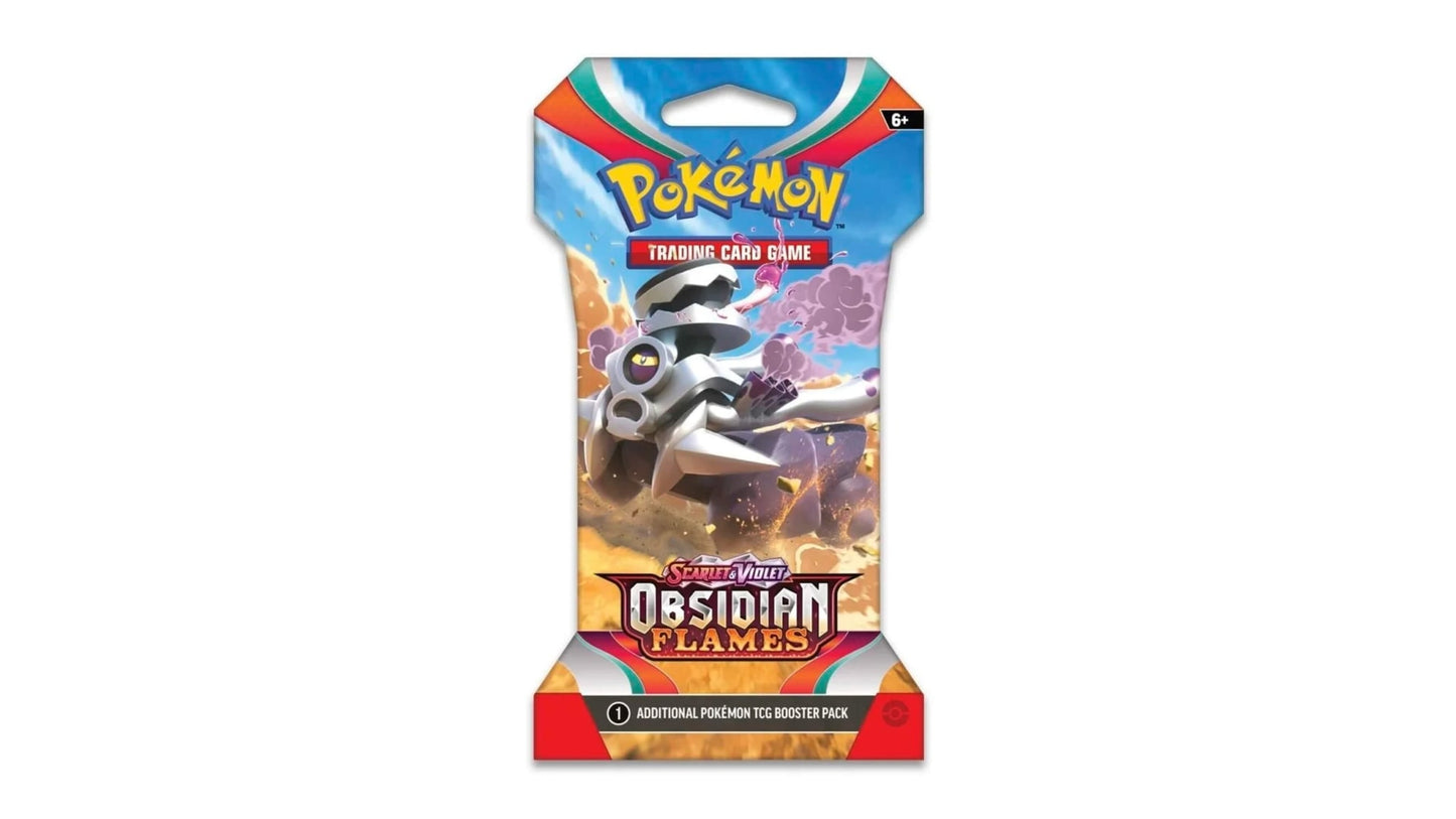 Obsidian Flames - Sleeved Booster (ENG)