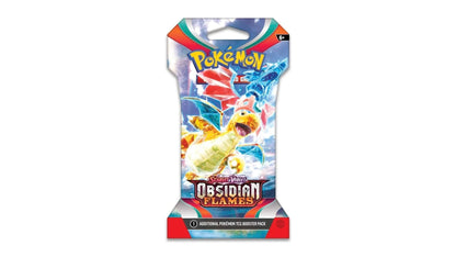 Obsidian Flames - Sleeved Booster (ENG)