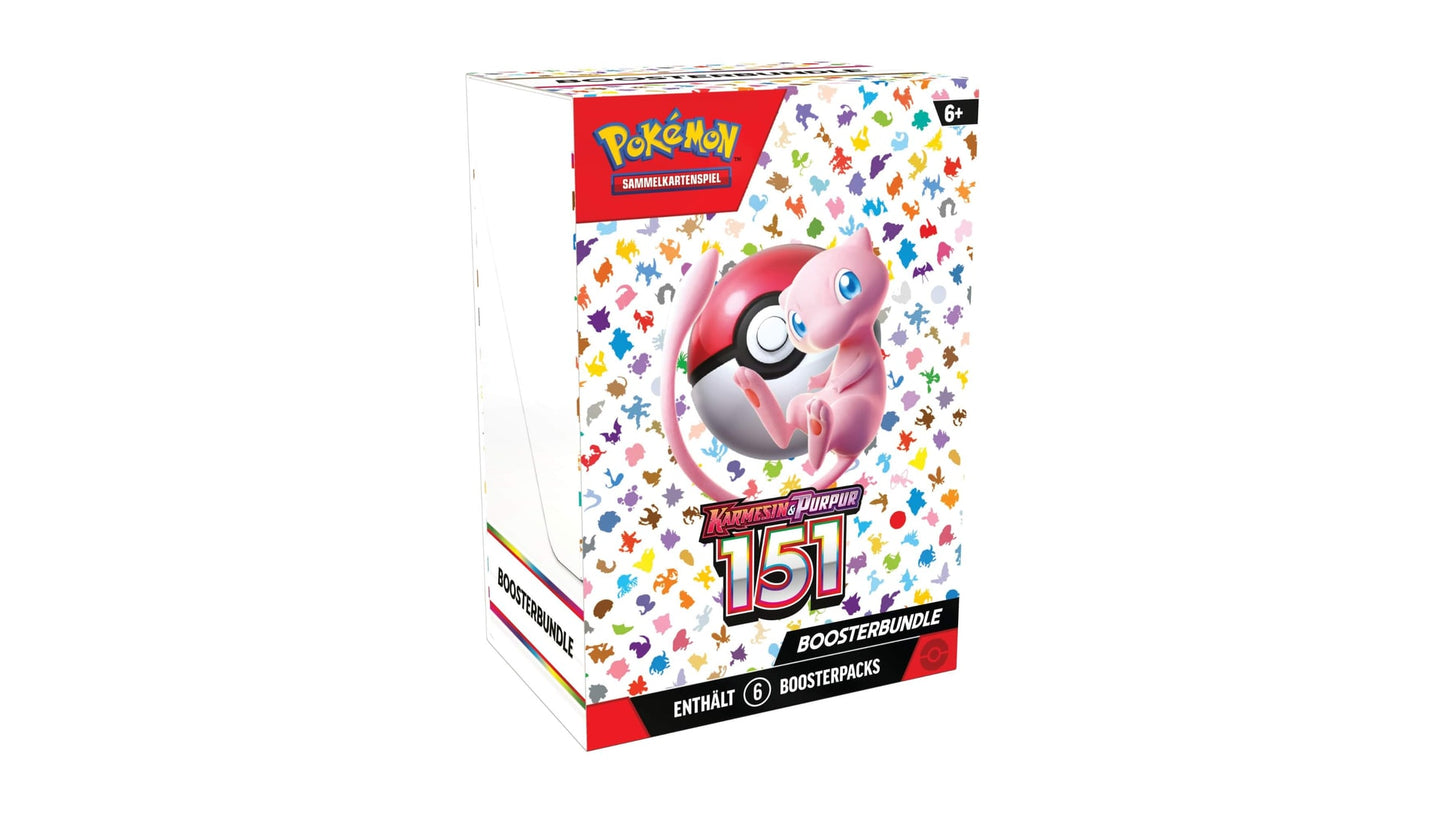 Karmesin & Purpur - Pokemon 151 - Booster Bundle (DEU)
