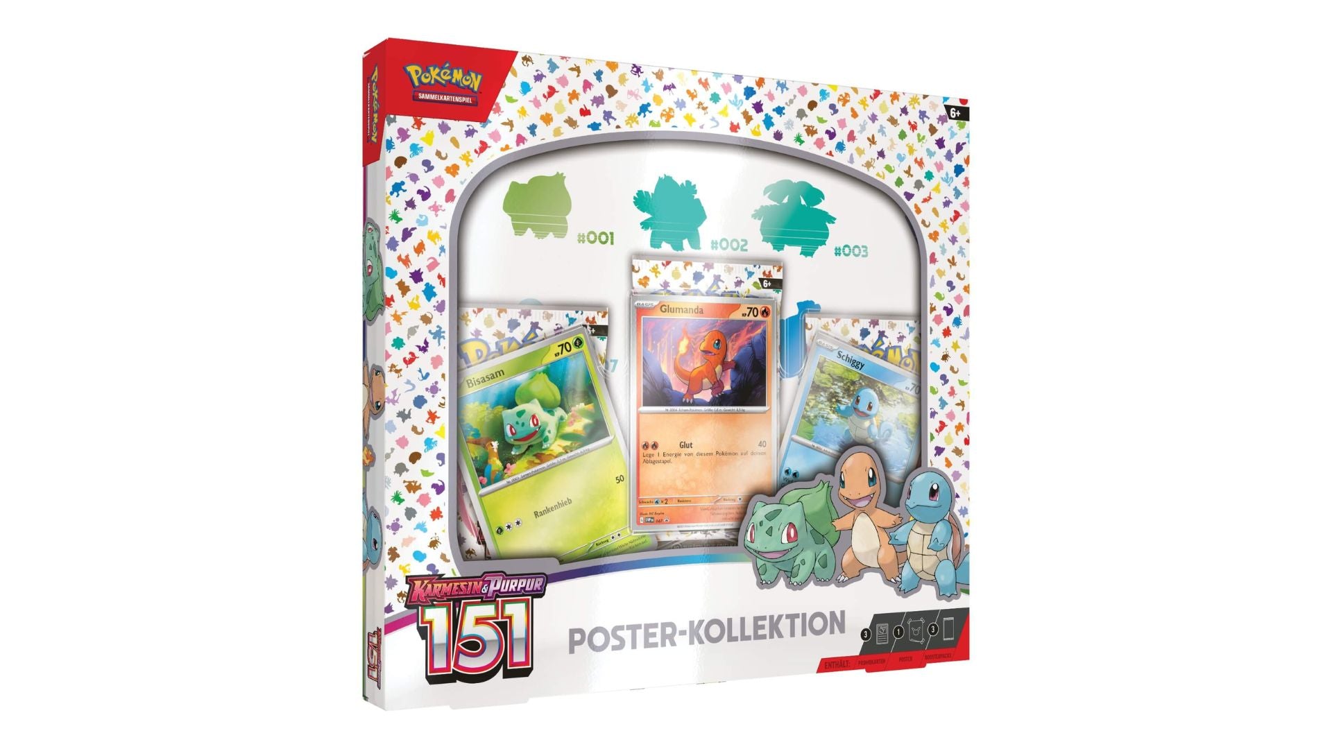 Pokemon 151 Poster Kollektion, deutsche Ausgabe