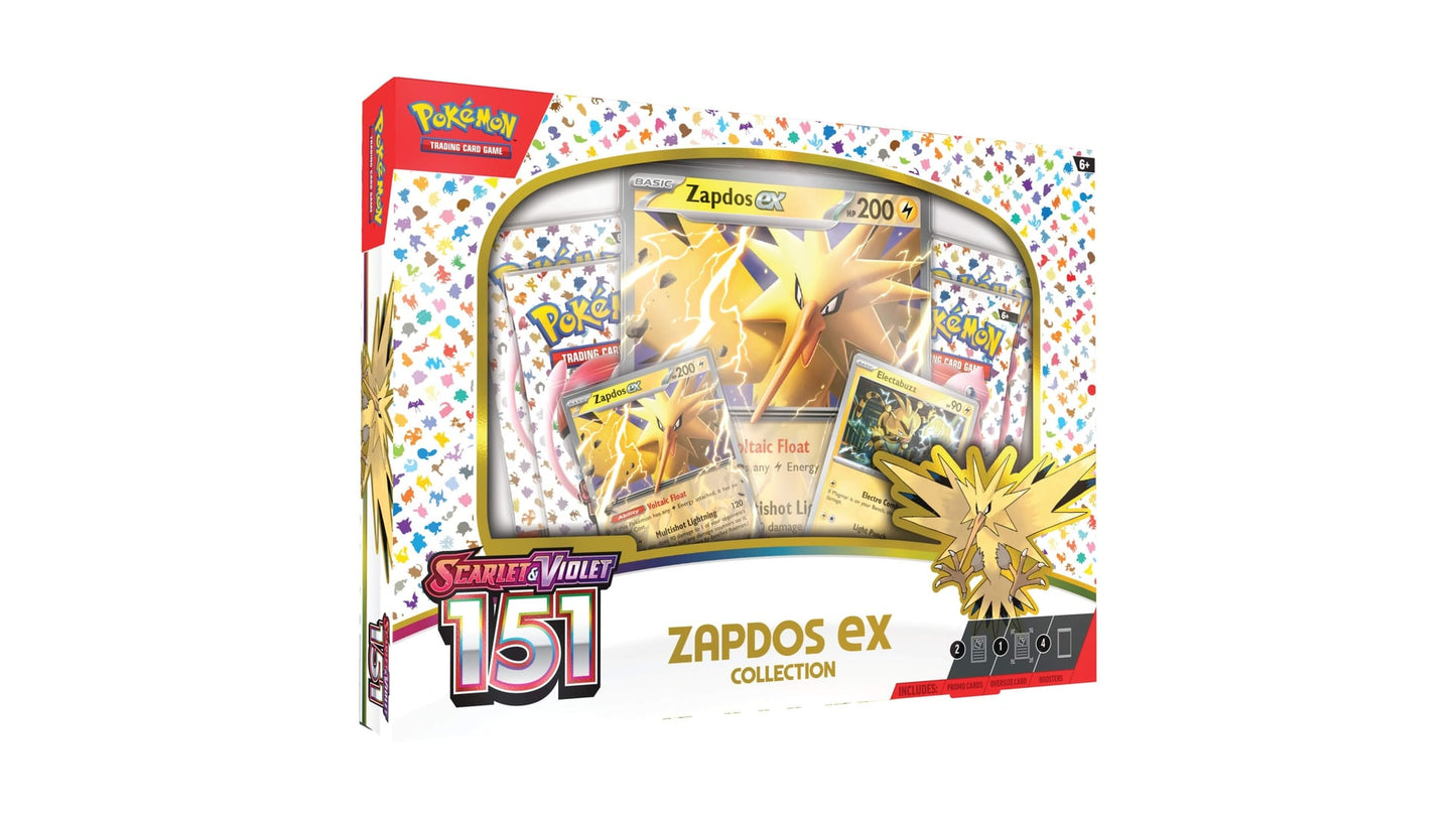 Pokemon 151 zapdos ex Collection (ENG)
